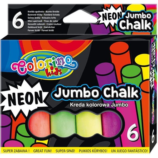 Colorino Gesso Jumbo Neon 6 Colori-image