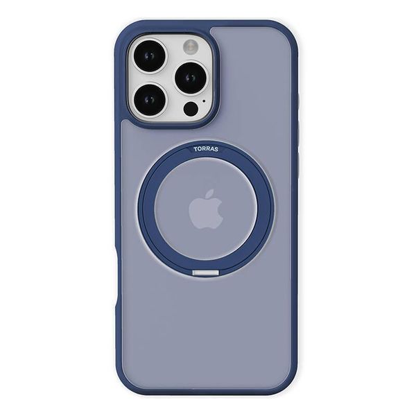 Torras Ostand Pro Case For Iphone 16 Promax (Blue)-image
