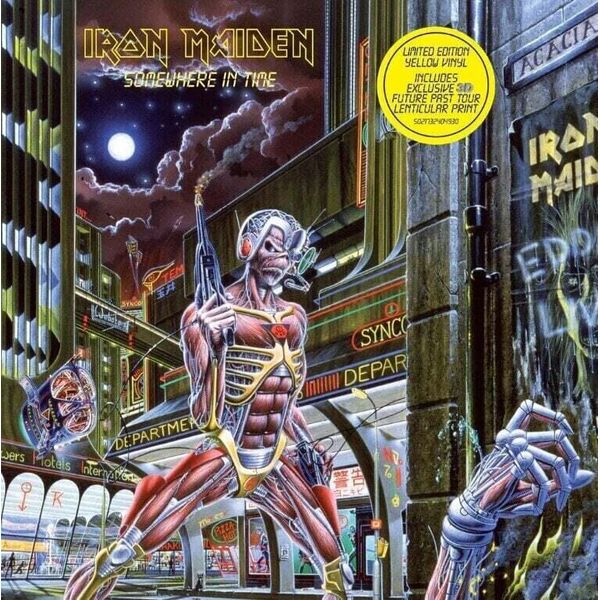 Iron Maiden - Somewhere In Time (Edizione Limitata) (Colore Giallo) (Lp)-image