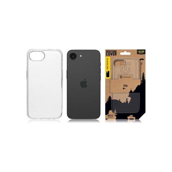 Copertura Posteriore Tattica Tpu Iphone 16E Trasparente-image