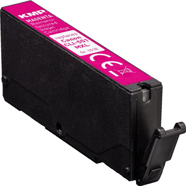 Kmp Canon CLI551MXL (6445B001) Cartuccia D'inchiostro 1 Pezzo Compatibile Magenta-image