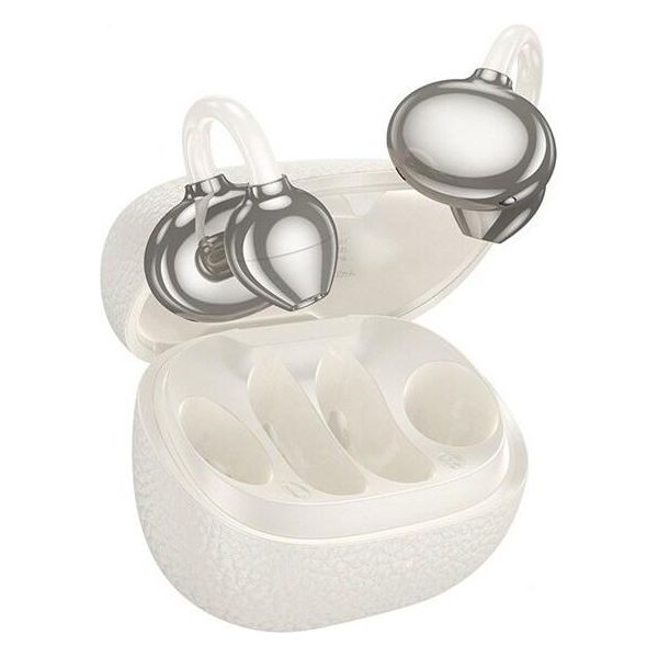 Hoco EA5 Duke Iii Headset Wireless Open-Ear Connectivity/Music Bluetooth White-image