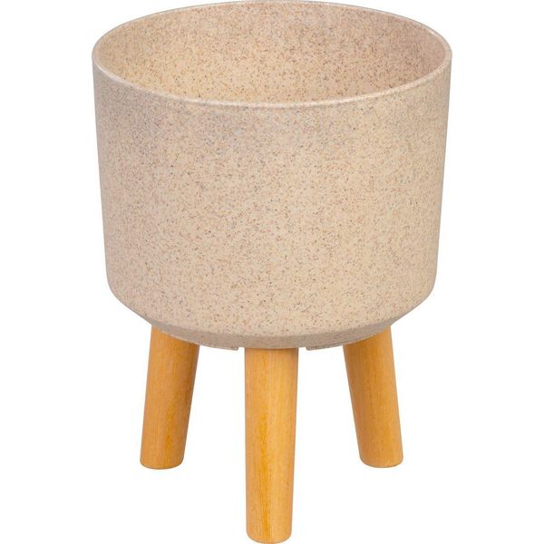 Vaso Strend Pro, Colore Fibra Di Bambu, 20X20X26 Cm-image