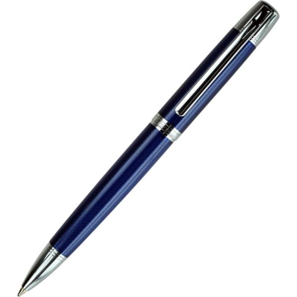 Penna A Sfera In Metallo Blu/Argento Titanum-image