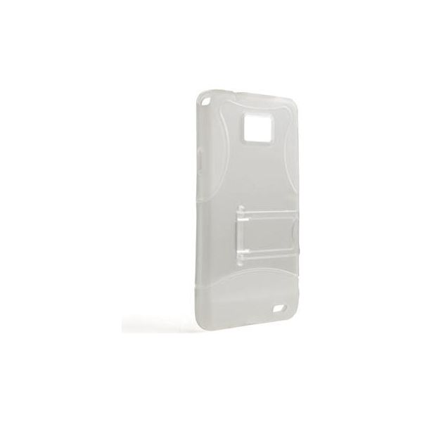 Custodia Tpu Con Supporto Trasparente Per Samsung Galaxy S2 I9100-image