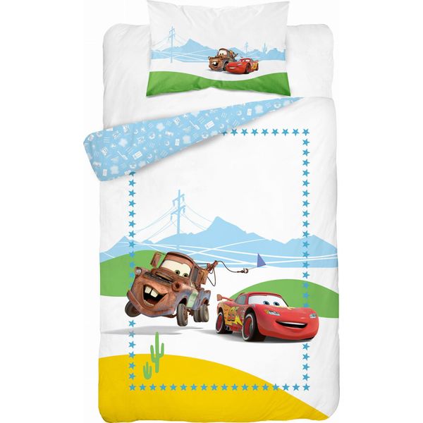 Biancheria Da Letto In Cotone 100X135 Cars Disney-image