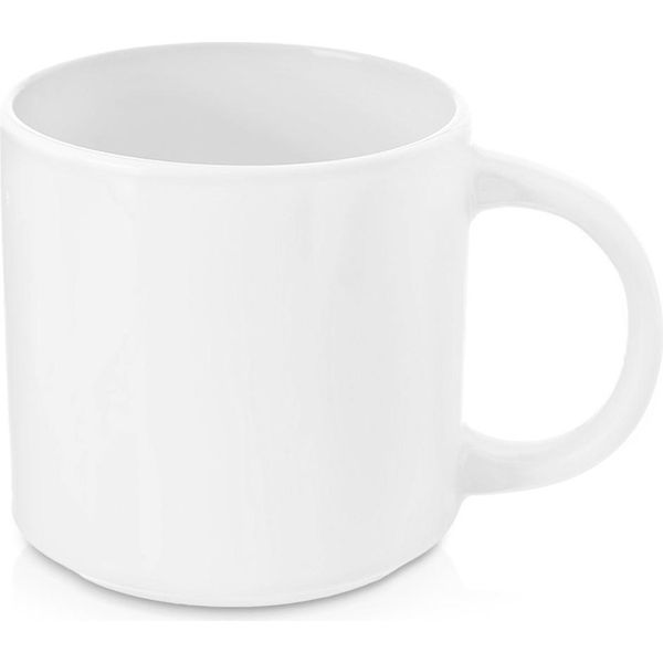 Orion | Tazza In Porcellana - 330 Ml - Bianco - Design Classico - Lavabile In Lavastoviglie - Adatto Al Microonde-image