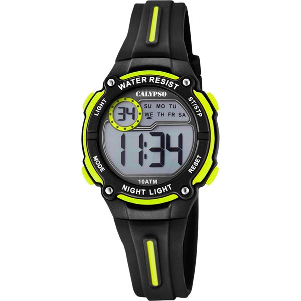 Calypso K6068/5 Orologio Digitale Per Bambini E Ragazzi Nero/Giallo-image