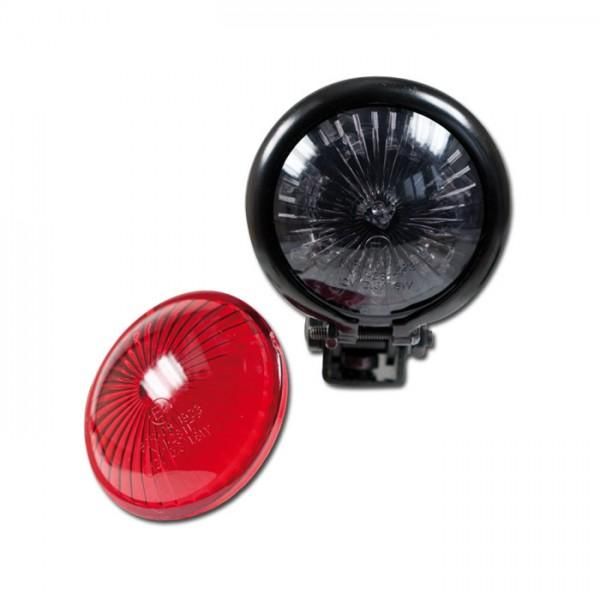 Luce Posteriore A Led Bates Style Nero Ø=57 Mm-image