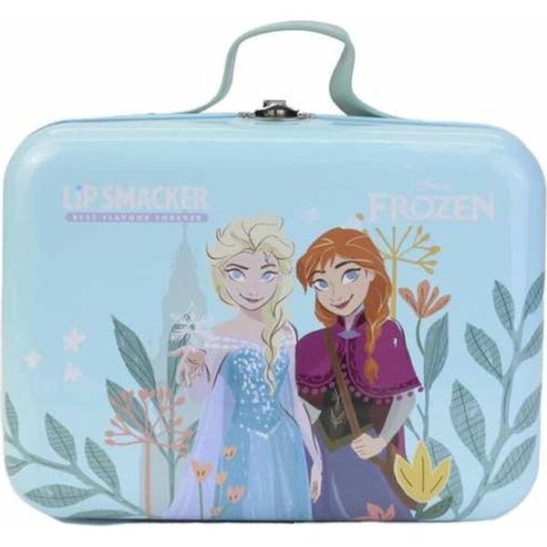 Lip Smacker Frozen Lunch Box Tin Set Regalo Per Bambini Con Accessori Di Bellezza E Per I Capelli - Look Da Principessa-image