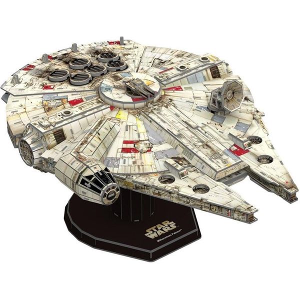 Spin Master Star Wars: 4D Build - Puzzle 3D Del Millenium Falcon-image