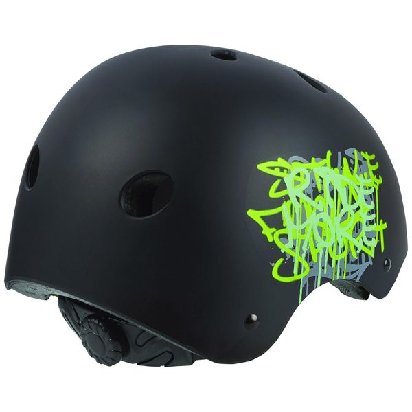 Polisport Urban Radical Casco Da Bicicletta S 53-55 Cm Graffiti Nero Verde-image