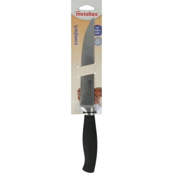 Metaltex Coltello Carne Comfort 33 Cm Acciaio Inox Nero/Argento-image