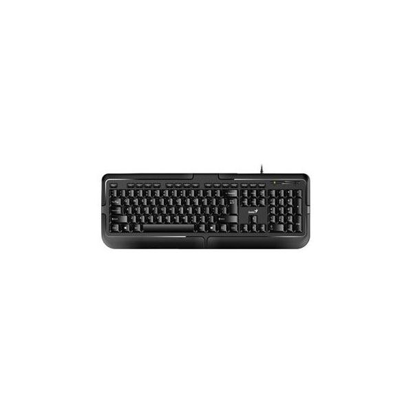 Genius KB-118, Tastiera Cz/Sk, Classica, Resistente All'acqua Di Tipo Cablato (Usb), Nero-image