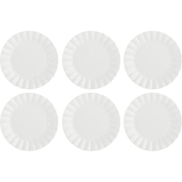 La Porcellana Bianca Set Di 6 Piatti Piani 26,5 Cm P003600001Z-image