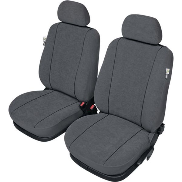 Coprisedili Auto Coprisedili Anteriori Grigi Per Isuzu D-Max 2 Ii (12-)-image