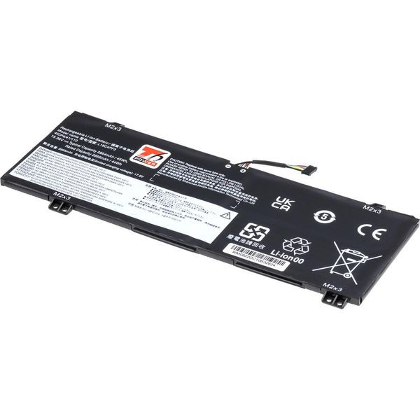 Batteria T6 Power Per Lenovo Ideapad C340-14API 81N6, Li-Poly, 15,36 V, 2964 Mah (45 Wh), Nero-image