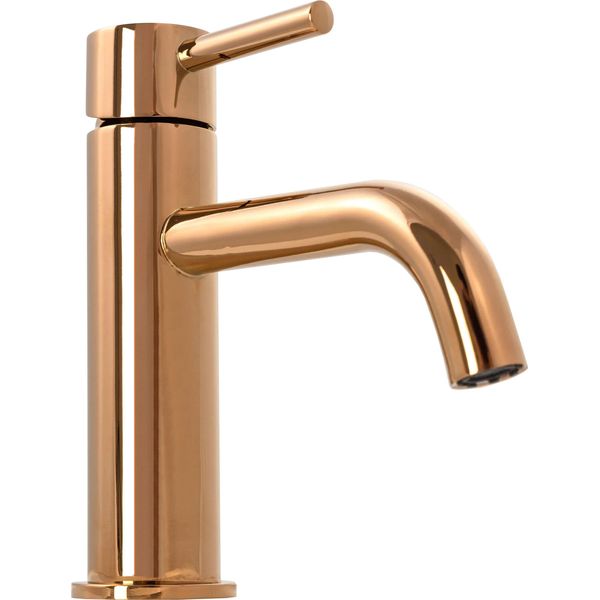 Rubinetto Da Lavabo Rea Lungo Copper Low-image