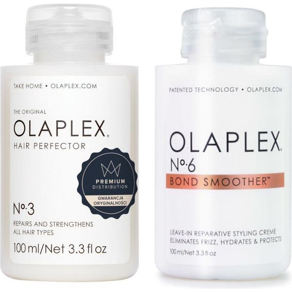 Olaplex Perfezionatore Per Capelli N. 3 100Ml + Olaplex Lisciatore Di Legami N. 6 100Ml-image