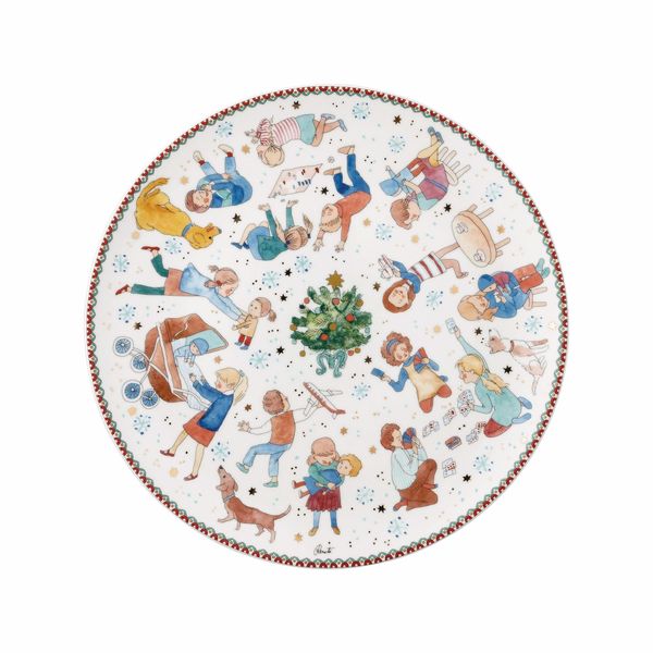 Giochi Di Natale, Piatto Per Biscotti 28 Cm, Hutschenreuther 2025-image
