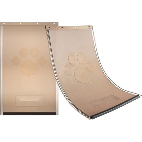 Sportello Di Ricambio Di Alta Qualità Per La Porta Degli Animali Domestici, Sportello 133,4X206,4 Mm, In Pvc, Resistente Alle Intemperie - Ideale Per Cani E Gatti-image