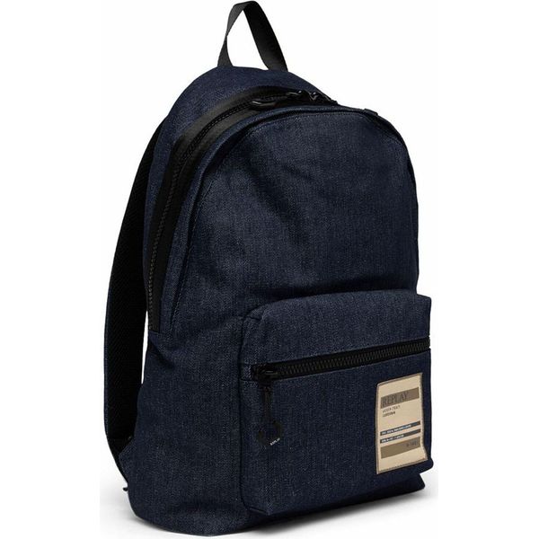 Replay Zaino Per Il Tempo Libero Zaino Backpack Blue Night Denim Blu Scuro-image