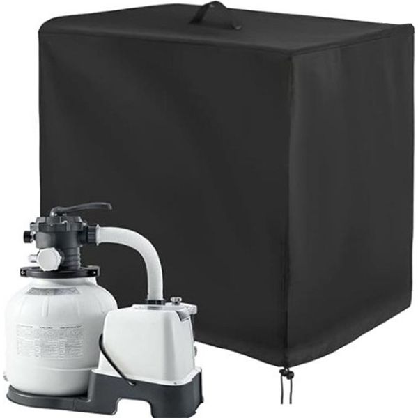 Inf Copertura Per Pompa Dell'acqua Resistente Alle Intemperie - Nero S-image