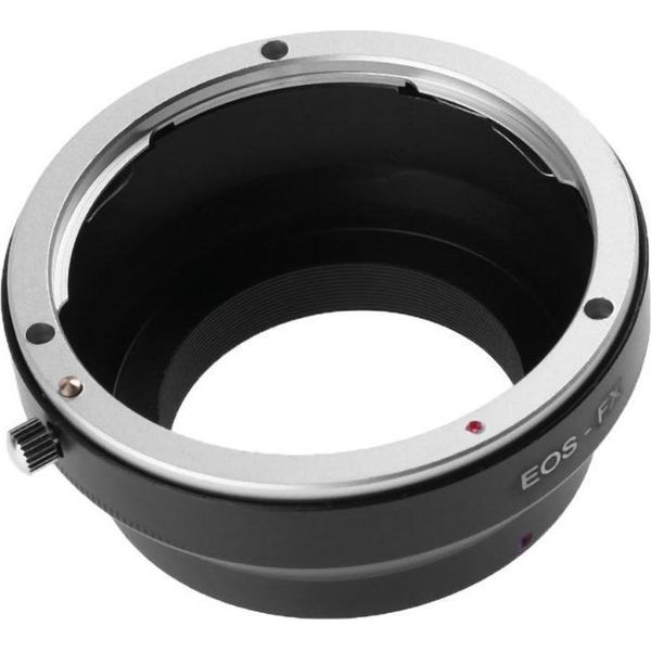 Inf Adattatore EOS-FX In Alluminio: Obiettivi Canon Eos Su Fuji Fx-image