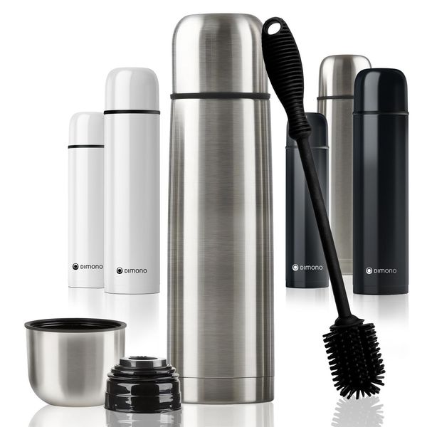 Borraccia Thermos A Doppia Parete Argento 500 Ml-image