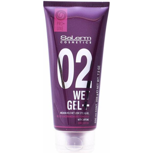 Salerm Cosmetics Wet Gel + Gel Styling Look A Media Tenuta 200Ml-image