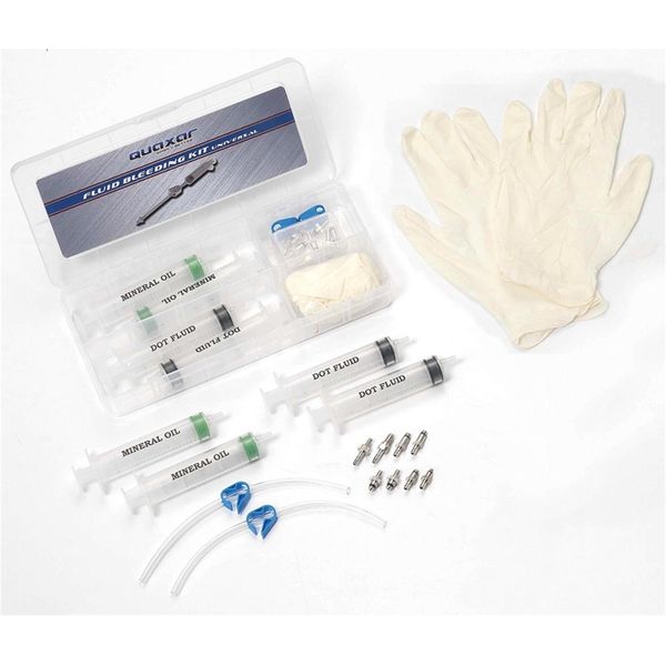 Quaxar Bdk 7000 Set Universale Di Spurgo E Riempimento Per Freni A Disco Idraulici (1 Set)-image