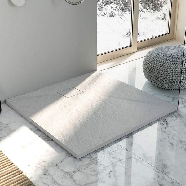 Piatto Doccia Rea Magnum White 90X90-image