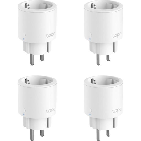 Tp-Link Tapo P115(4-Pack)(Eu) Tp-Link Presa Wireless Tapo P115 Mini Presa Wi-Fi Intelligente(4P)-image