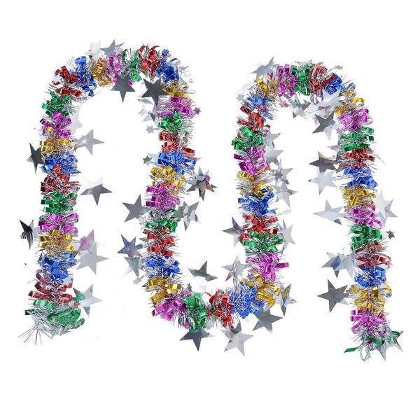 Ghirlanda Natalizia Clayre & Eef 200 Cm In Plastica Multicolore-image