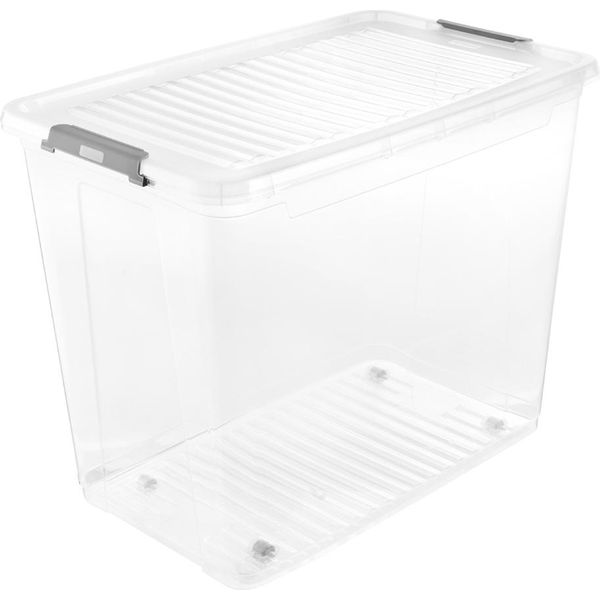 Keeeper 1100400100000 Keeeper Box "Leo"", 74 Litri, Trasparente"-image