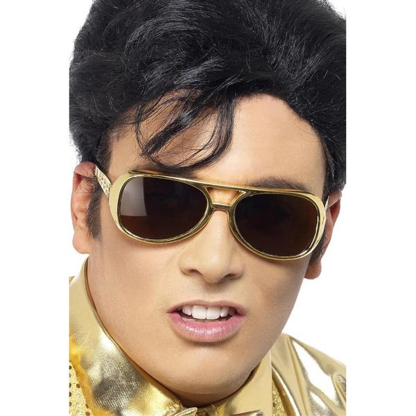 Elvis Presley - Occhiali - Uomo/Ladies Unisex SM2814 (Taglia Unica) (Oro)-image