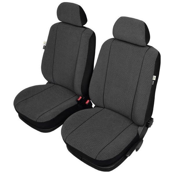 Coprisedili Auto Coprisedili Anteriori Neri Per Kia Rio 1-2 I-II (-11)-image