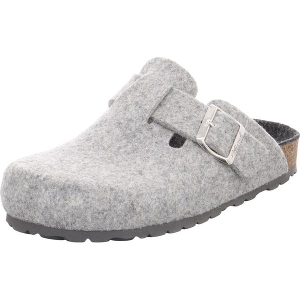 Natural Sense Feltro Pantofole Zoccolo Pantofole Pantofole Unisex 1152950 Grigio, Numero Di Scarpe:40 Eu-image