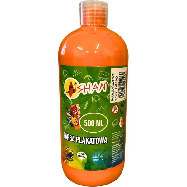 Vernice Arancione Per Poster 500 Ml Shan-image