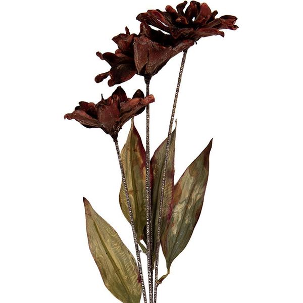 Fiore Artificiale Clayre & Eef 8X5X60 Cm In Plastica Marrone-image