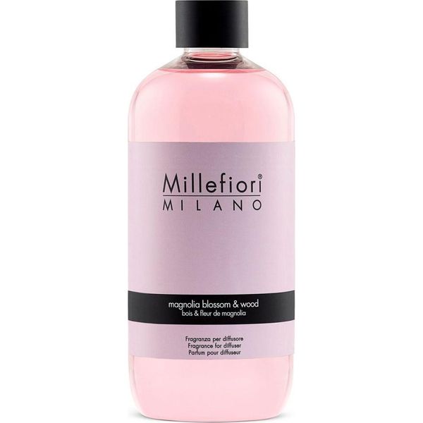 Millefiori Milano Fragrance Diffuser Magnolia Blossom & Wood Refill 500 Ml-image