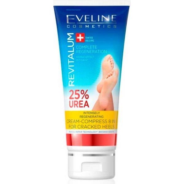 Eveline Revitalum 25% Urea Crema-Compressione Rigenerante 8In1 Per Talloni Screpolati, 100 Ml-image