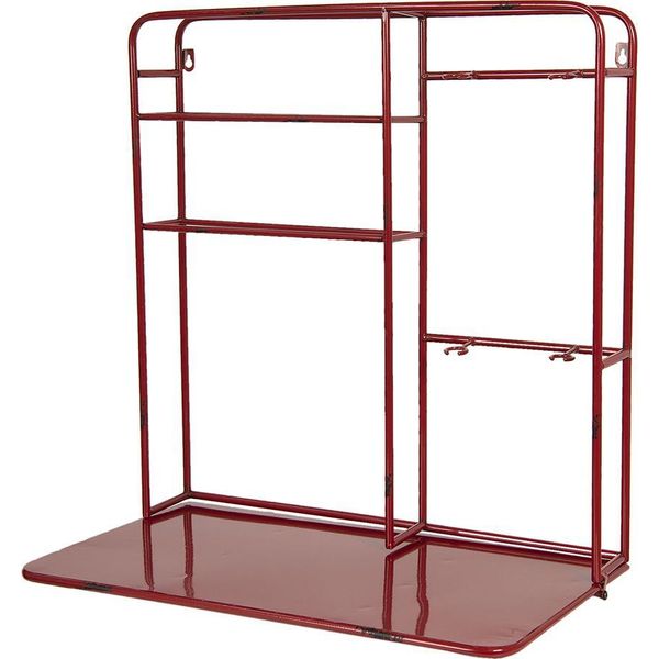 Clayre & Eef Mensola A Muro 59X33X63 Cm Ferro Rosso-image