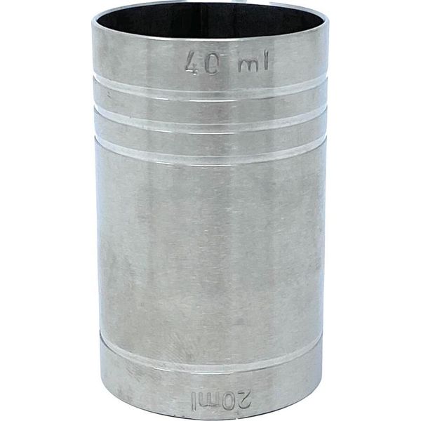 Jigger 2Cl 4Cl Doppio Misurino Misurino Cocktail 20 Ml 40 Ml Acciaio Inox Bar Misura Dosatore Alcolici Bar-image