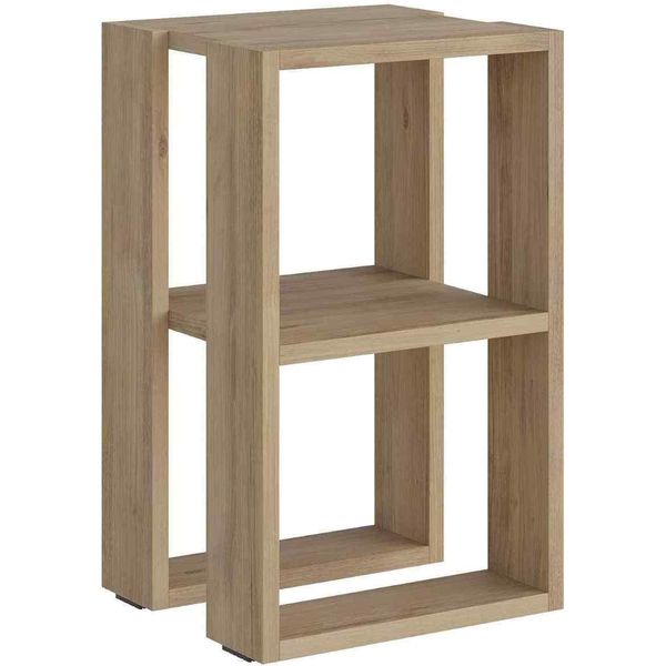 Comodino Houseland Lonie In Rovere Naturale-image