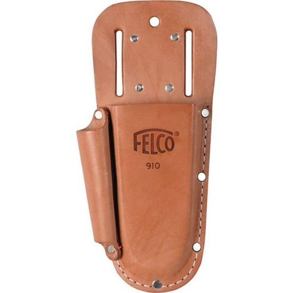 Custodia In Pelle Per Tutte Le Forbici Da Potatura Felco Con Occhiello E Morsetto Con Borsa Aggiuntiva Felco-image