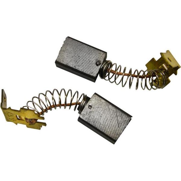 2X Spazzole Di Carbone Per Makita Martello Perforatore HR2400 8,9 X 5,9 X 12,8 Mm-image