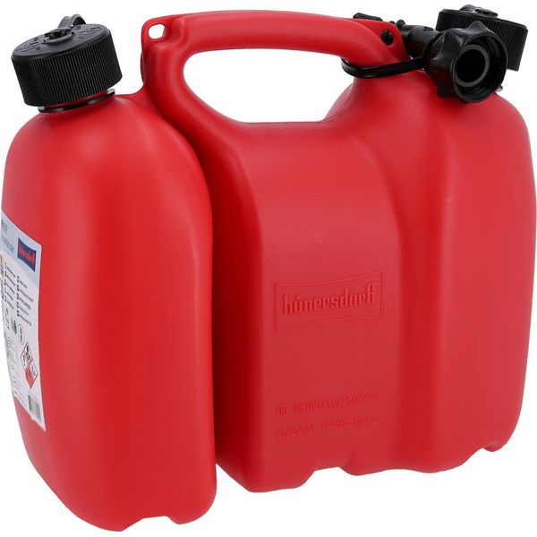 Contenitore Doppio Per Combustibile + Miscela Carburante "Profi"" 6+3 Litri, Rosso"-image