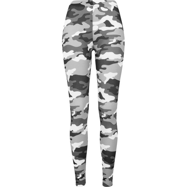 DáMské Leginy Urban Classics Ladies Camo Leggings Snow Camo - M-image