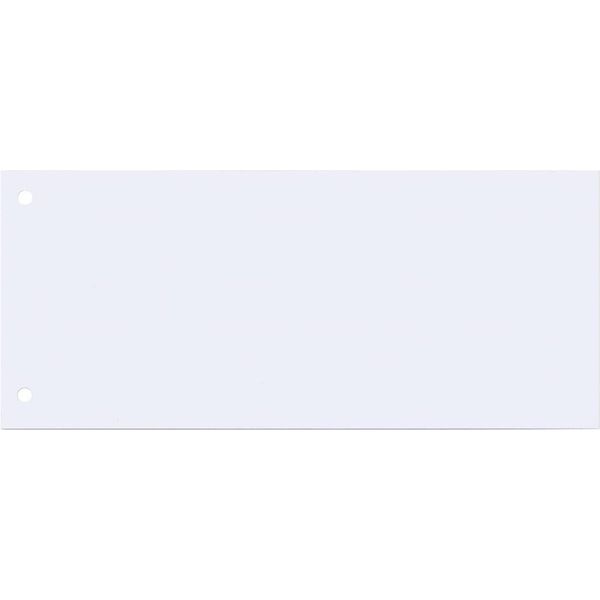 Q-Connect® KF00515 Strisce Divisorie - Cartone Da 190 G/M², Bianco, 100 Pezzi-image